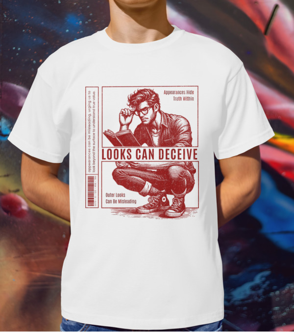 Looks Can Deceive Appearances Hide Truth Within Outer Looks Can Be Misleading T-Shirt