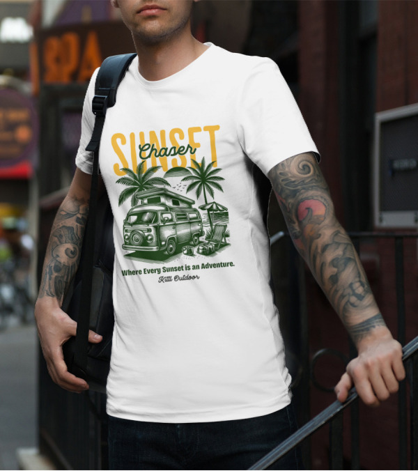 Sunset Chaser Where Every Sunset Is An Adventure Kittl Outdoor T-Shirt