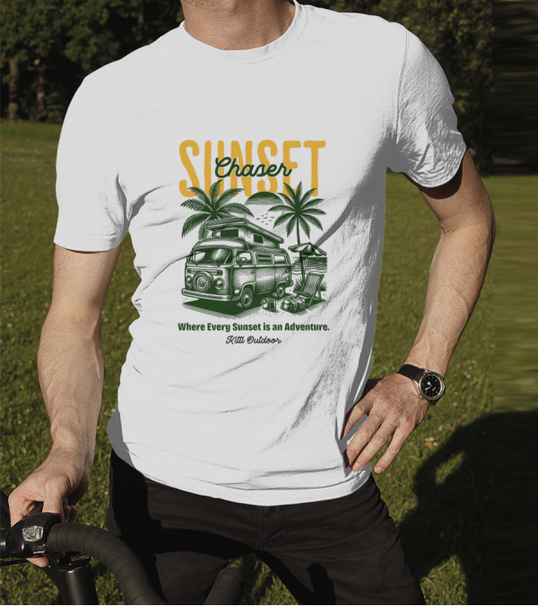 Sunset Chaser Where Every Sunset Is An Adventure Kittl Outdoor T-Shirt