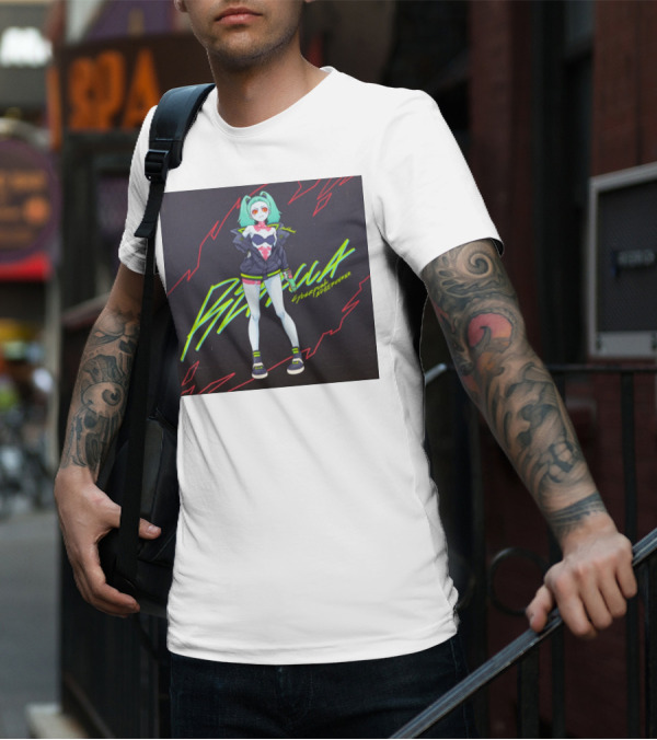 Rebecca Cyberpunk Edgerunners Neon T-Shirt