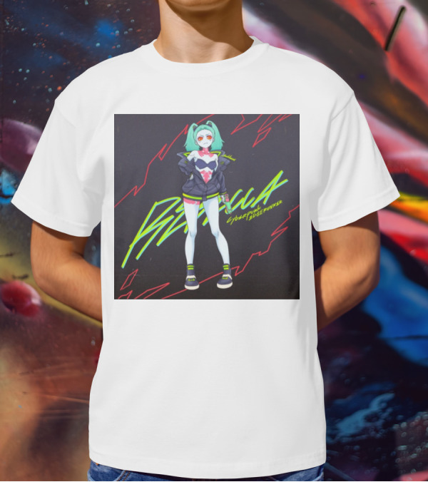 Rebecca Cyberpunk Edgerunners Neon T-Shirt