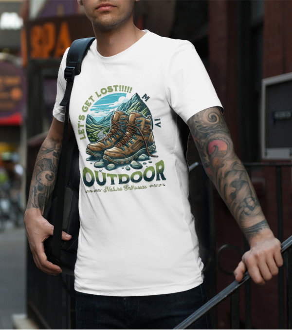 LET'S GET LOST OUTDOOR NATURE ENTHUSIAST T-Shirt