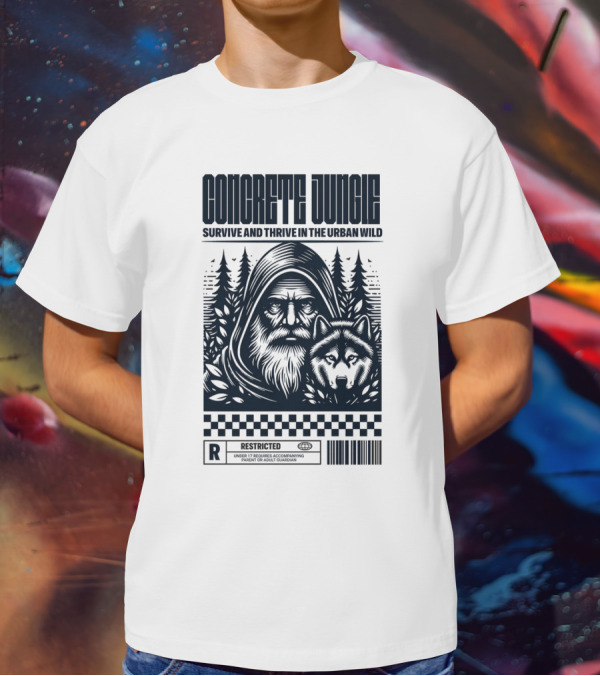 Concrete Jungle Survive And Thrive In The Urban Wild T-Shirt