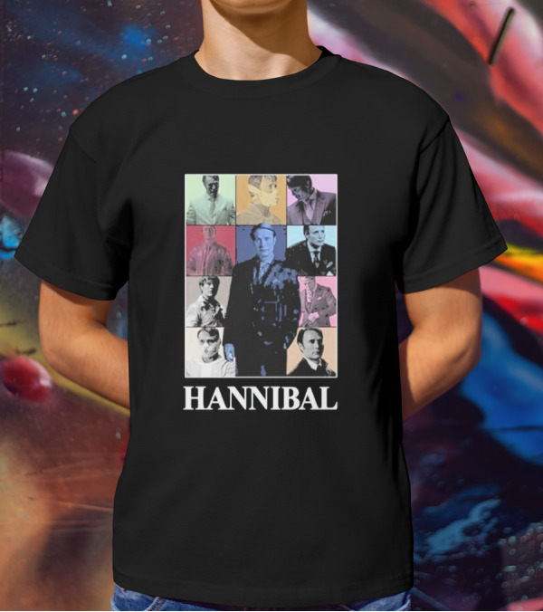 Lara Beloved Lecter Hannibal Multi-Era Visual Pop Art Tour T-Shirt