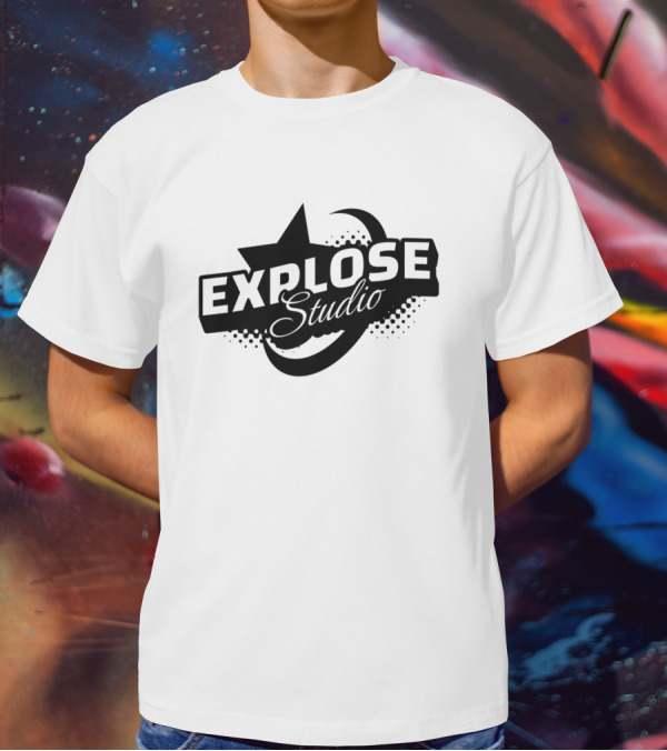 EXPL0SE Studio Starburst Halftone T-Shirt