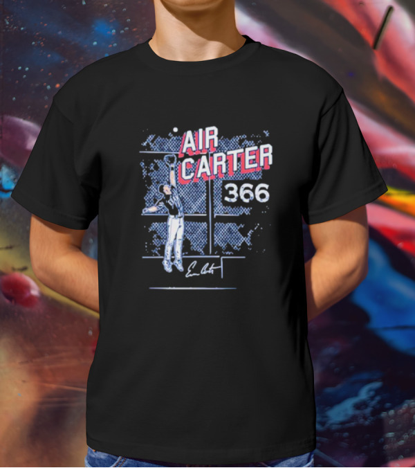 Air Carter 366 Evan Carter Texas Ranger T-Shirt