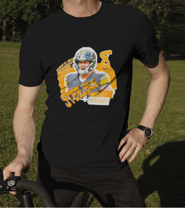 Kenny Pickett Steelers Football Number 8 T-Shirt