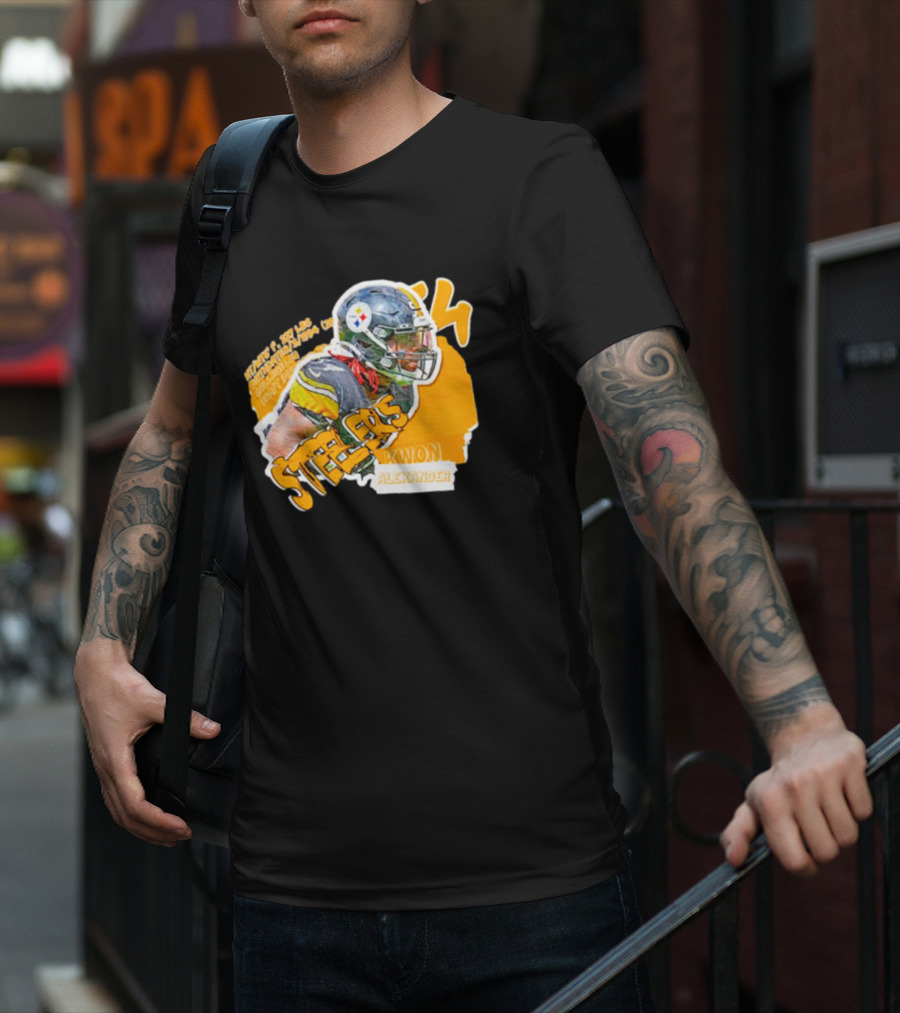 Kwon Alexander Steelers Helmet Football T-Shirt