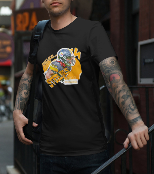 Kwon Alexander Steelers Helmet Football T-Shirt