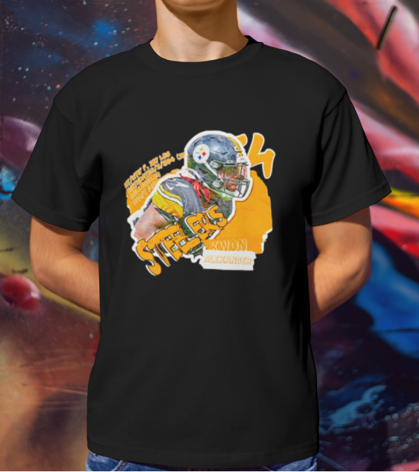 Kwon Alexander Steelers Helmet Football T-Shirt