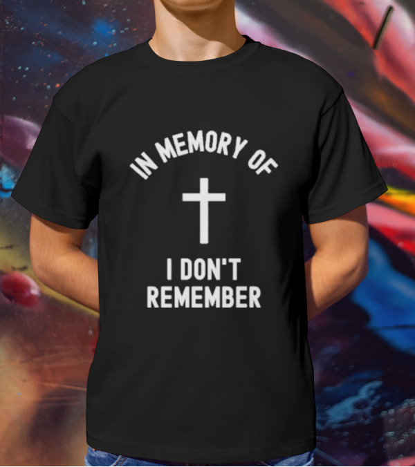 Duff McKagan In Memory Of I Don't Remember Cross T-Shirt