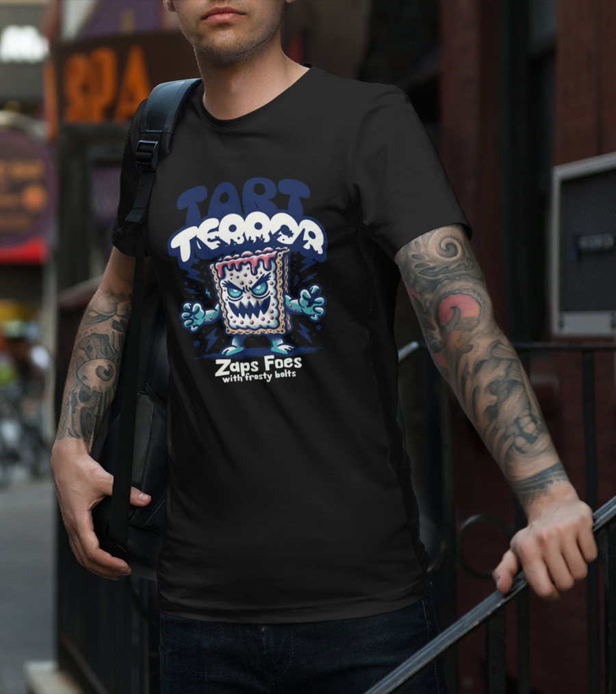 Tart Terror Zaps Foes With Frosty Bolts T-Shirt