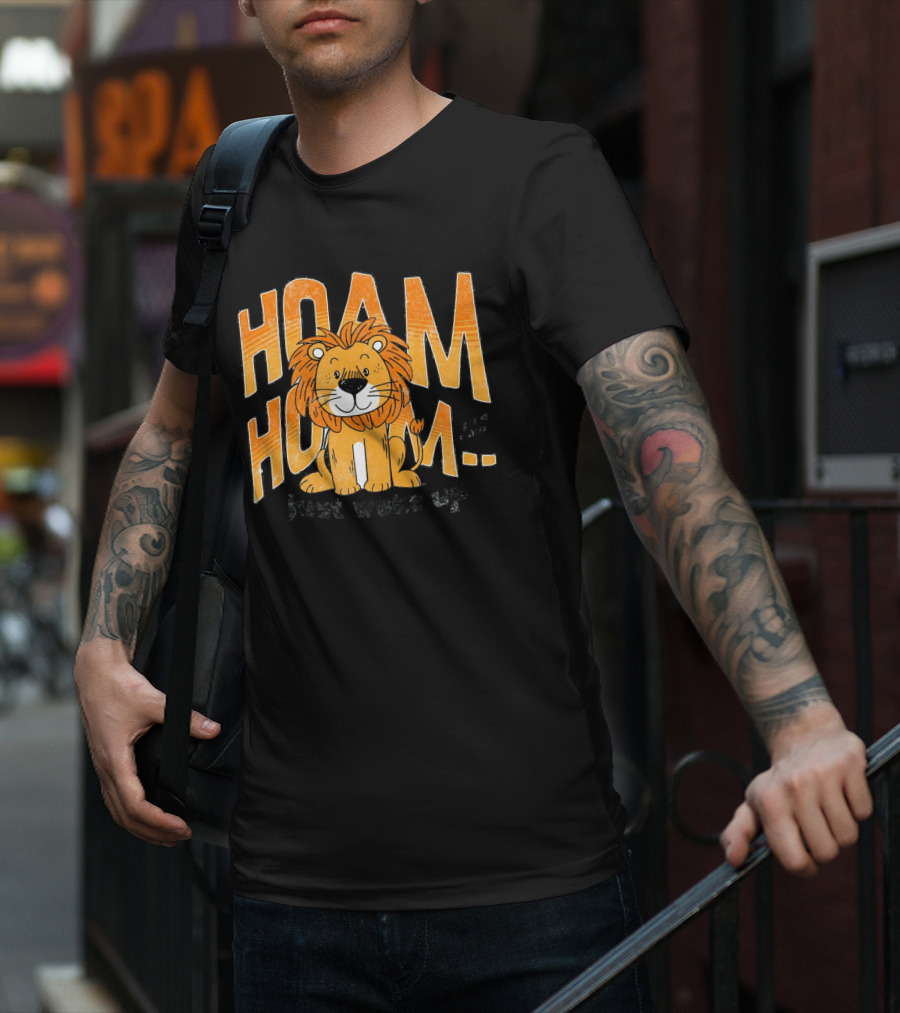 HOAM HOAM Just Woke Up Lion T-Shirt