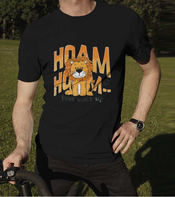 HOAM HOAM Just Woke Up Lion T-Shirt