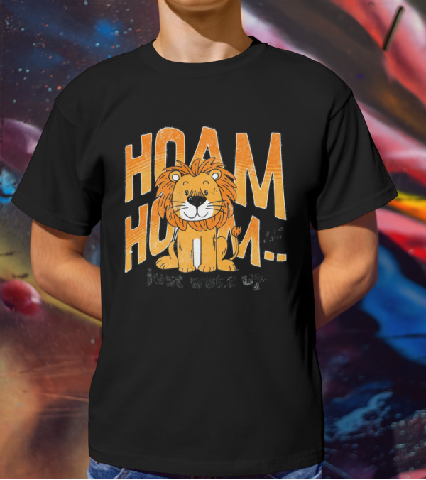 HOAM HOAM Just Woke Up Lion T-Shirt
