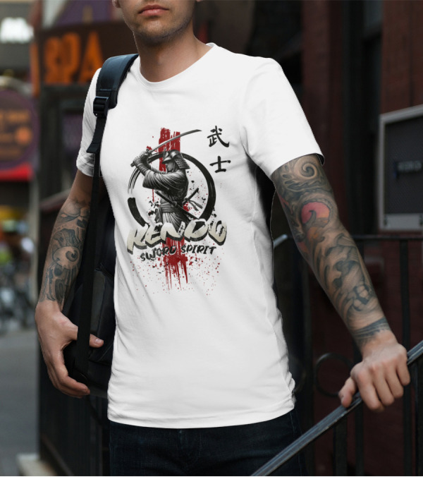 Kendo Sword Spirit Bushido Warrior T-Shirt