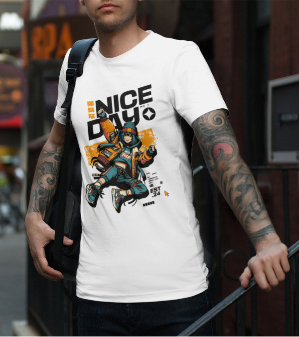 Nice Day Yepp Est 24 Vintage Urban T-Shirt