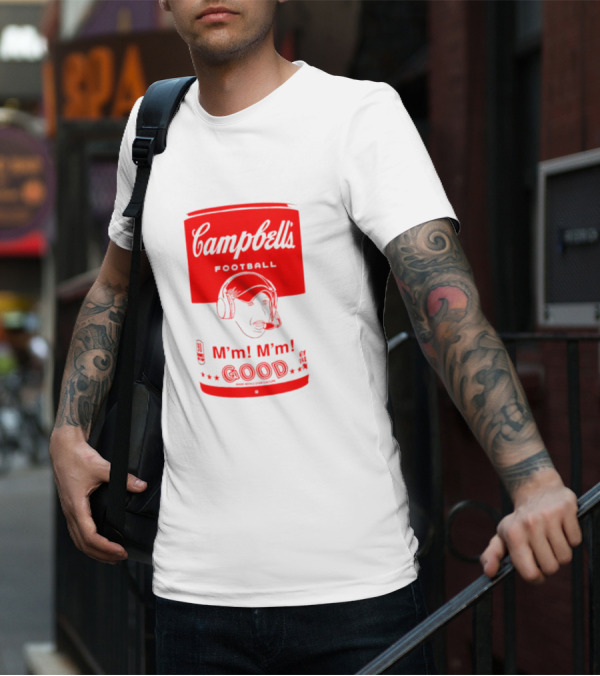 Campbell’s Football M’m M’m Good Soup Headset Coach T-Shirt