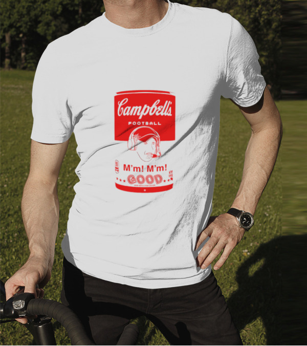 Campbell’s Football M’m M’m Good Soup Headset Coach T-Shirt