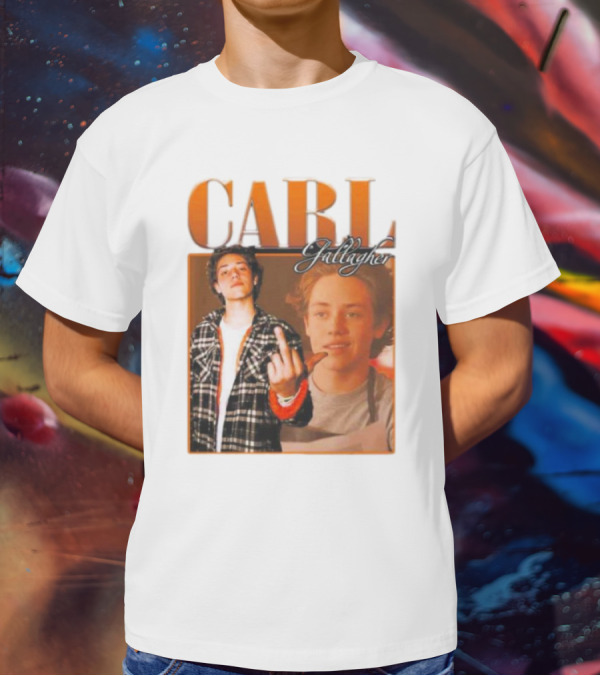 Carl Gallagher 90s Inspired Grunge Aesthetic With Attitude T-Shirt