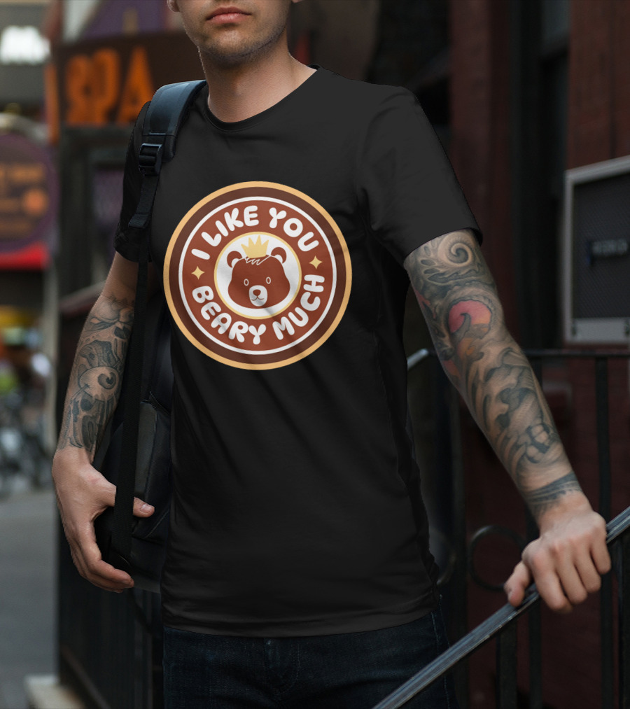 I Like You Beary Much Kittl AI T-Shirt