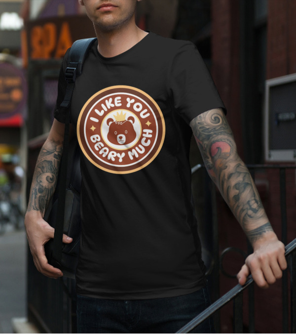 I Like You Beary Much Kittl AI T-Shirt