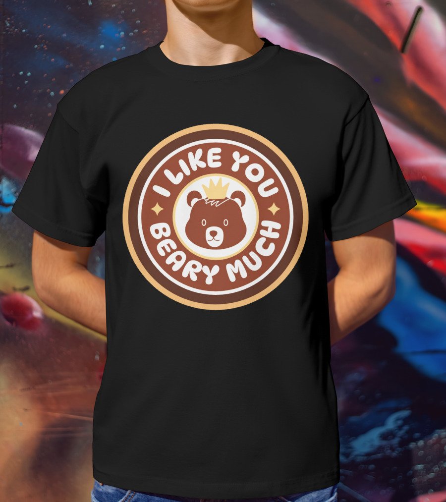 I Like You Beary Much Kittl AI T-Shirt