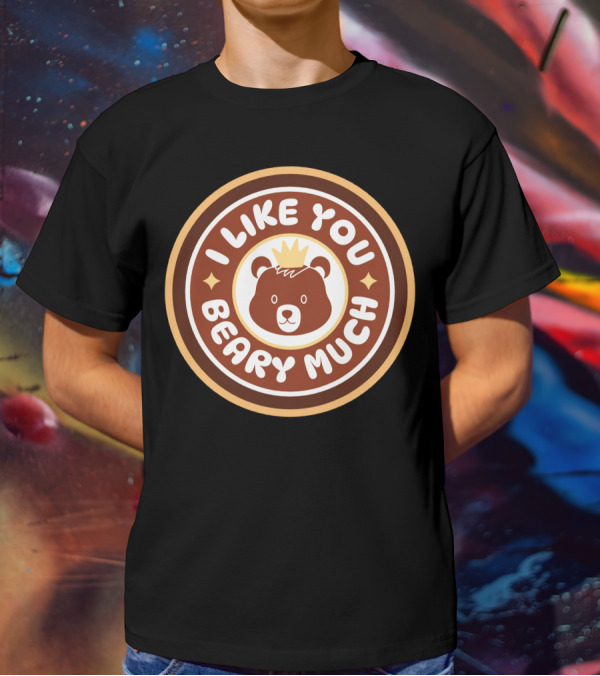 I Like You Beary Much Kittl AI T-Shirt