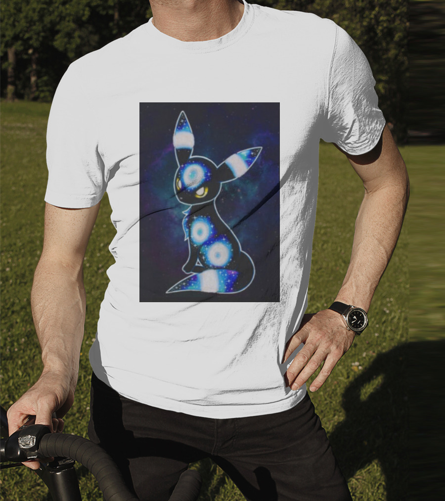Umbreon Galaxy Cosmic Pokemon T-Shirt