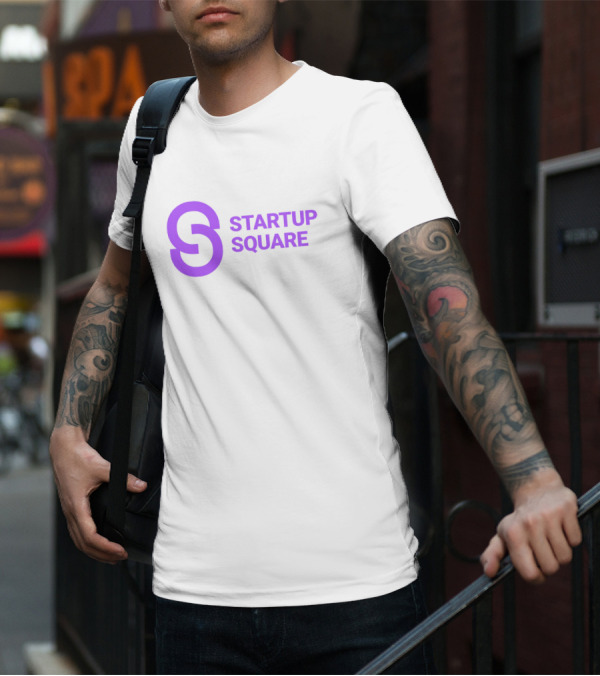 Startup Square Purple S T-Shirt