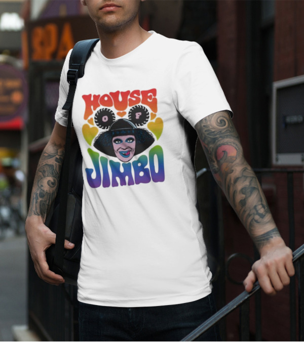 House Of Jimbo Colorful Character T-Shirt