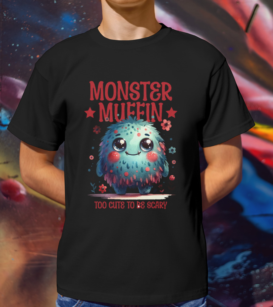 Monster Muffin Too Cute To Be Scary T-Shirt