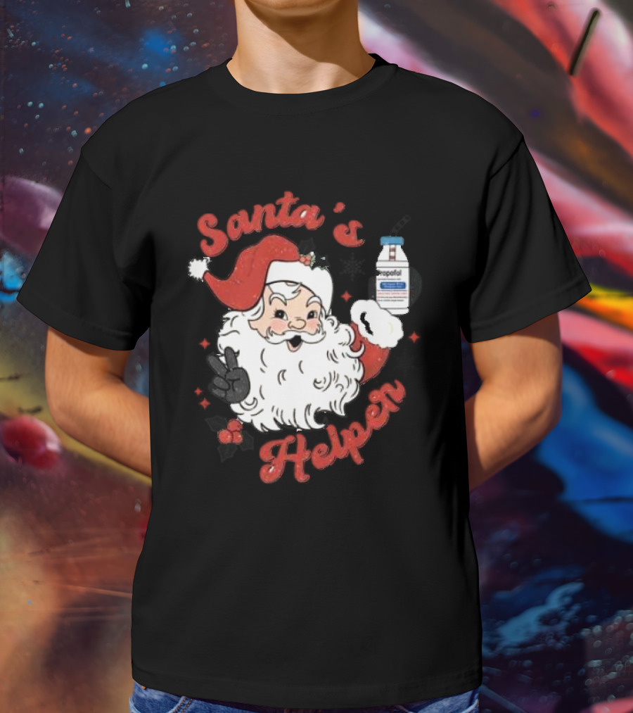 Santa's Helper Christmas Propofol T-Shirt