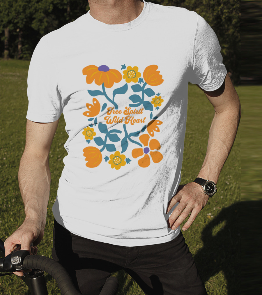Free Spirit Wild Heart Floral T-Shirt