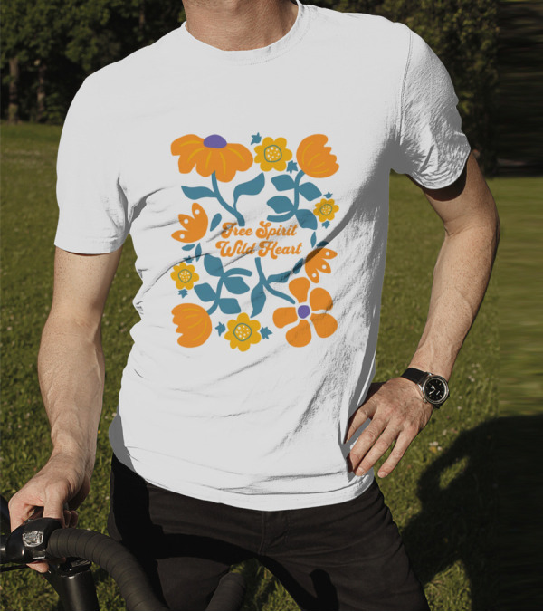 Free Spirit Wild Heart Floral T-Shirt