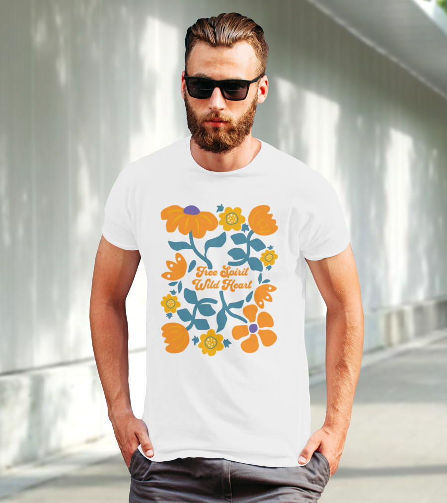 Free Spirit Wild Heart Floral T-Shirt