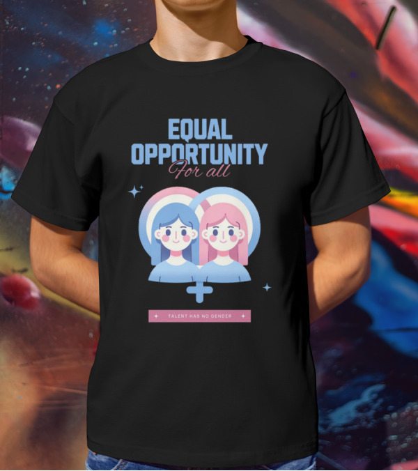 EQUAL OPPORTUNITY FOR ALL TALENT HAS NO GENDER T-Shirt