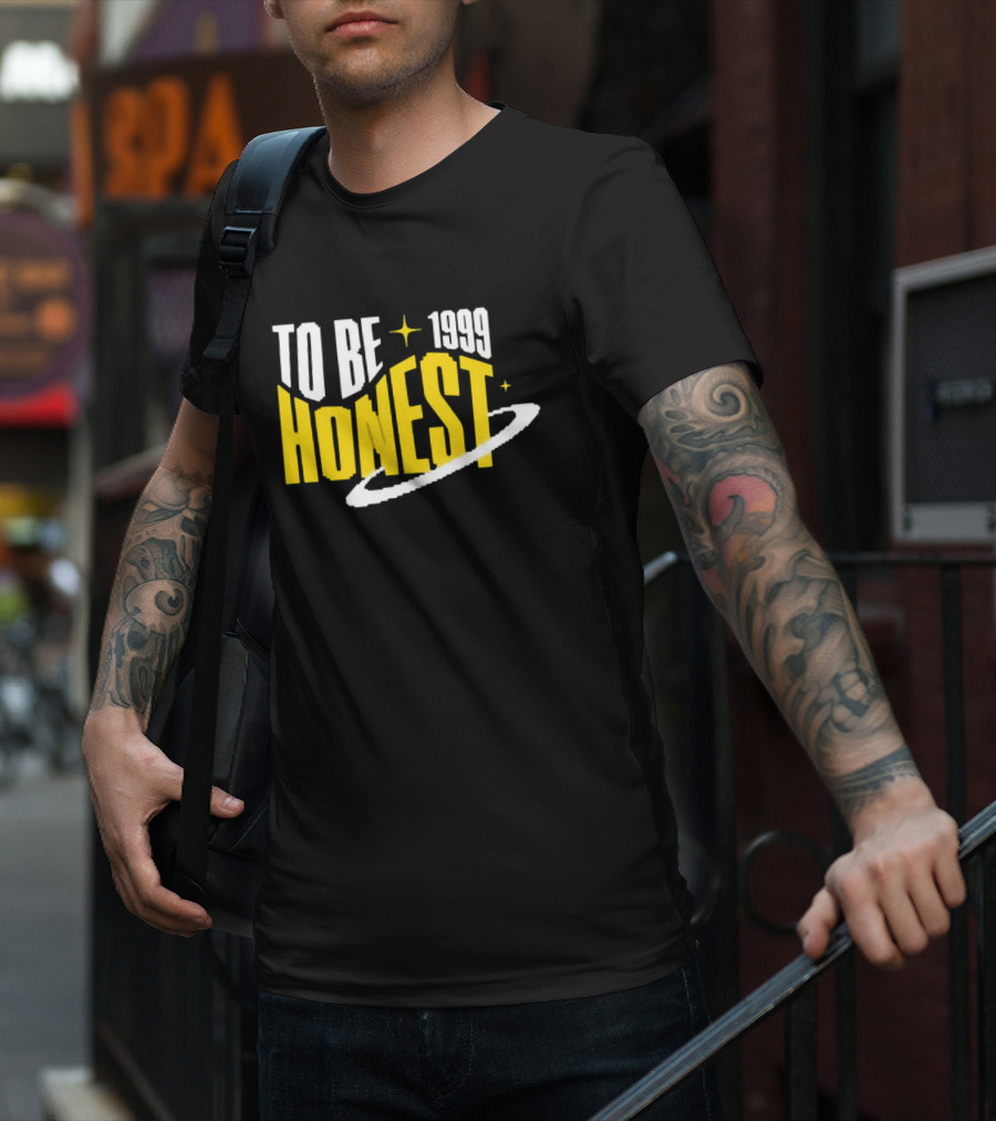 To Be Honest 1999 Saturn Rings T-Shirt