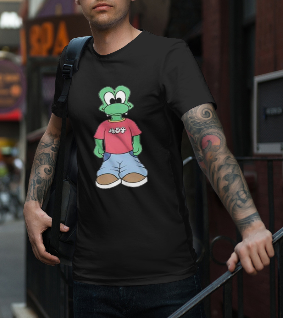 454 Life Double Green Character With 454 T-Shirt