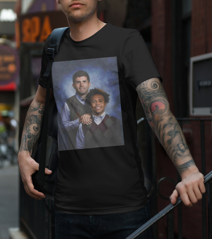 Christian Pulisic And Weston McKennie Soccer Siblings T-Shirt