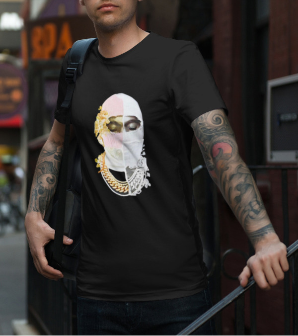 Lamine Yamal Ih Nom Uh Nit Kanye Yeezus Masked Face T-Shirt