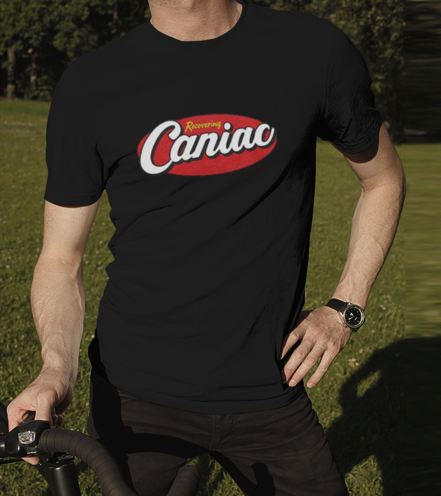 Recovering Caniac Red T-Shirt