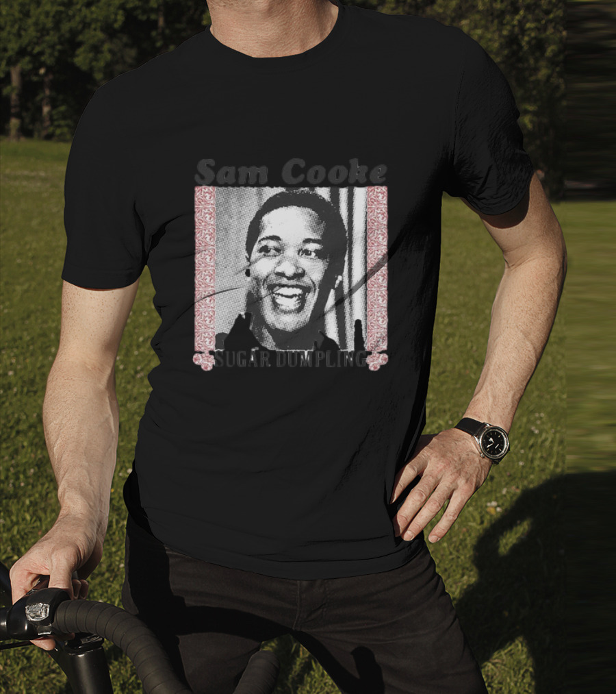 Sam Cooke Sugar Dumpling Smiling Portrait T-Shirt