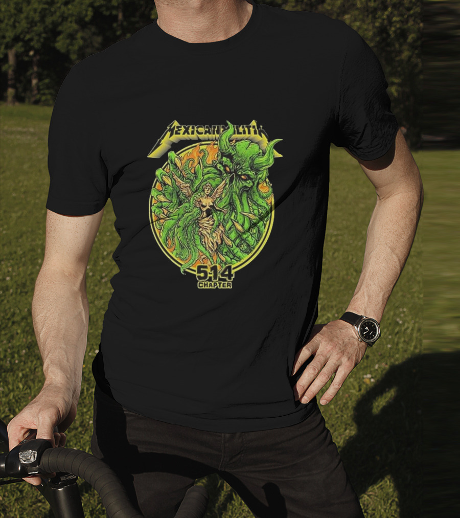 Mexican Militia Chapter 514 Vintage Monster T-Shirt