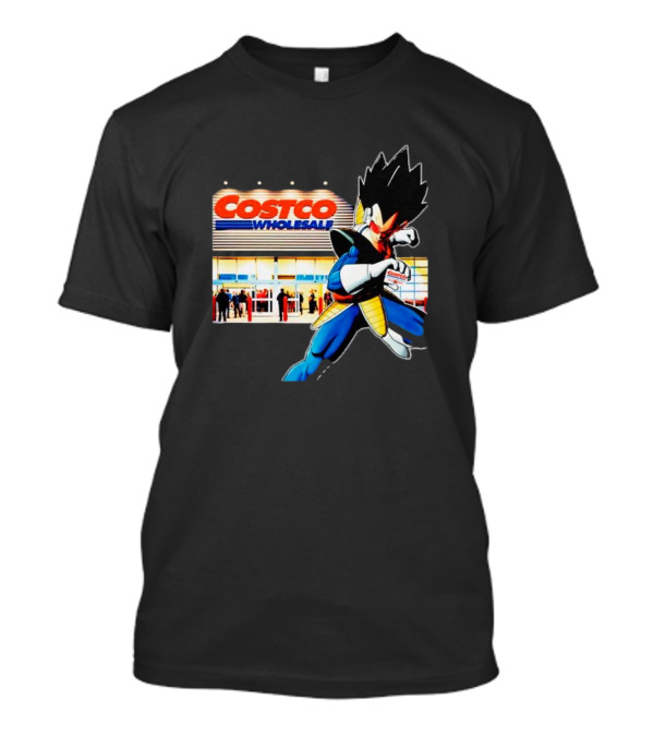 Prince Of Savings Costco Wholesale Vegeta Anime Icon At Storefront T-Shirt