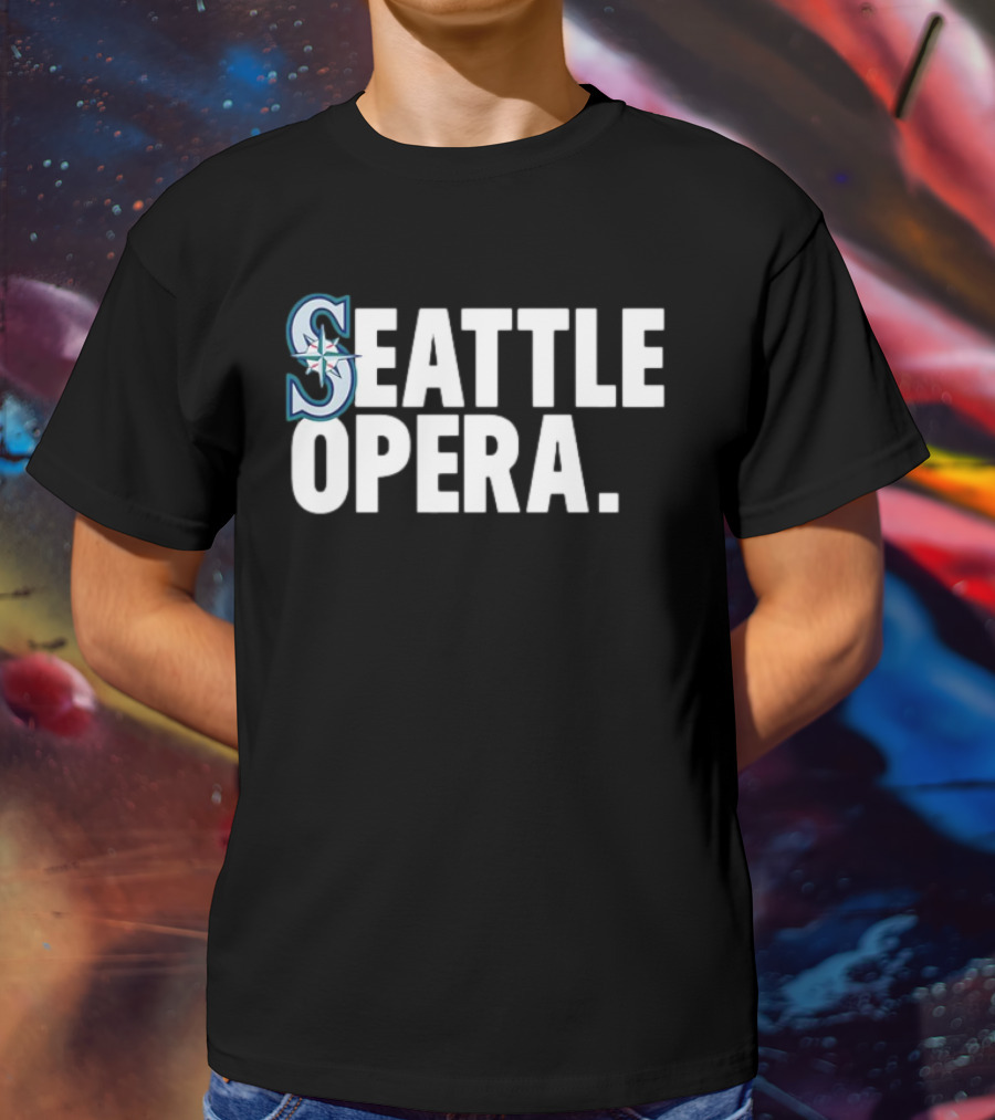 Seattle Mariners Opera Baseball T-Shirt