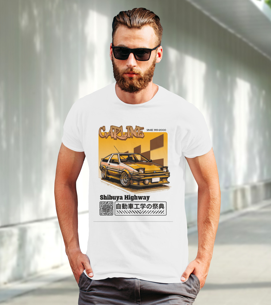 Carline Shibuya Highway Since 1951-2000 T-Shirt