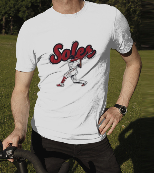 Jorge Soler Baseball Slugger Swing Motion T-Shirt