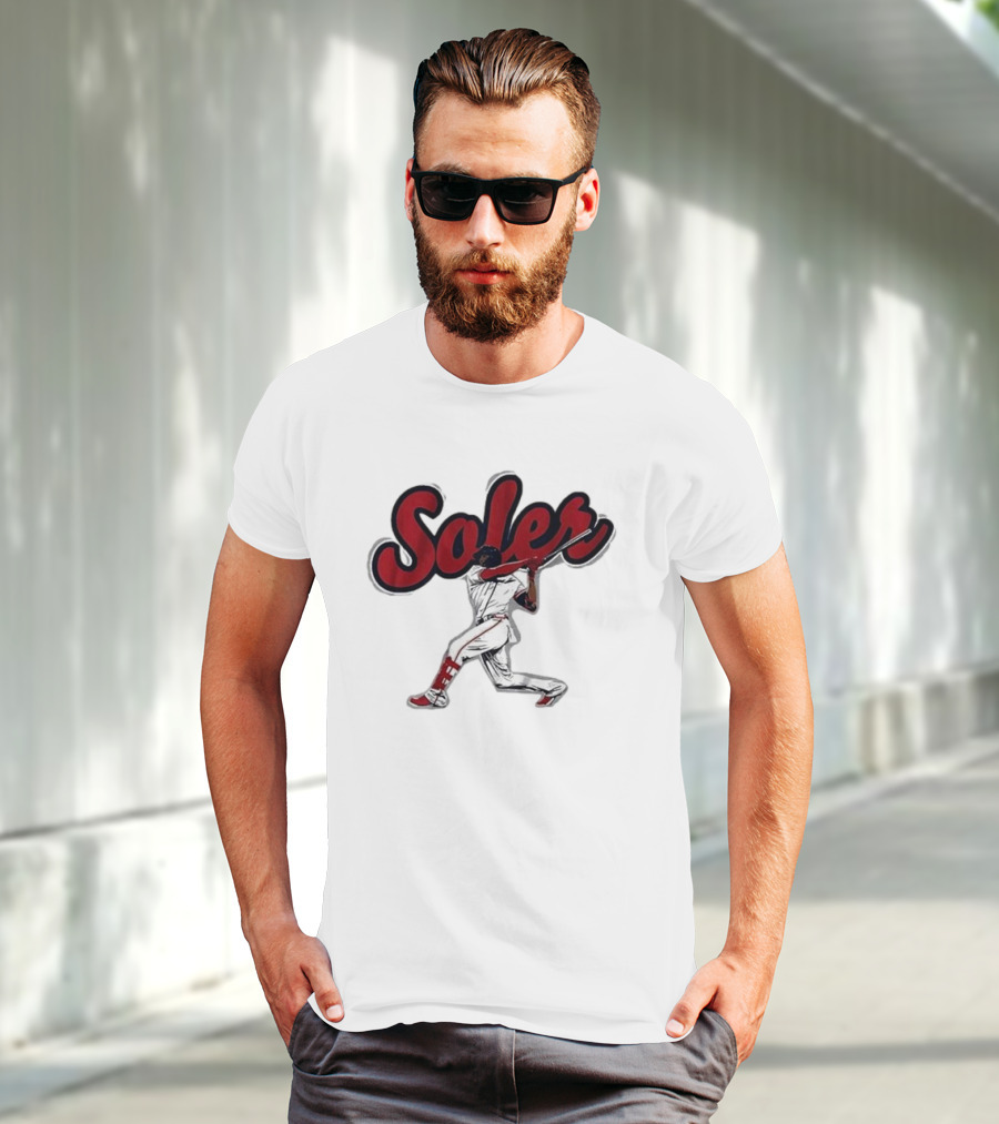 Jorge Soler Baseball Slugger Swing Motion T-Shirt
