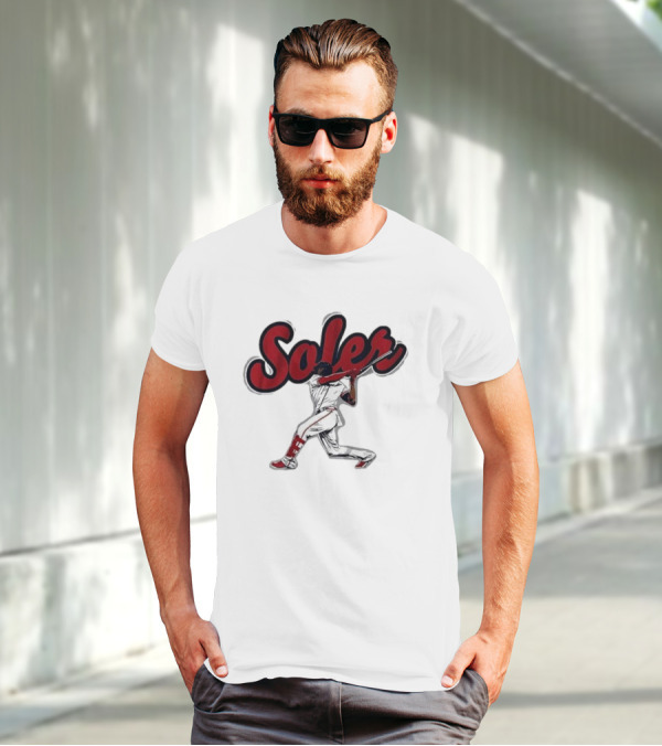 Jorge Soler Baseball Slugger Swing Motion T-Shirt